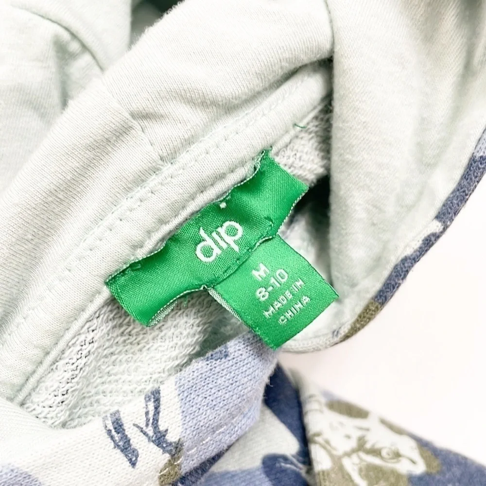 Dip insect/amphibian camo printed hoodie